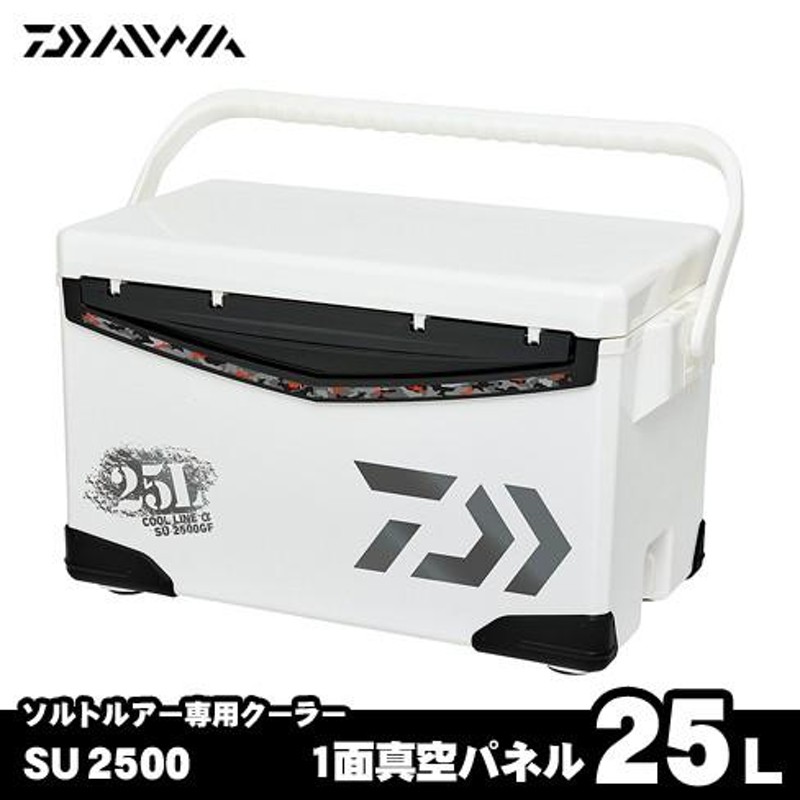 美品！ DAIWA クーラーボックス RX SU3200X ホワイト ブラック-