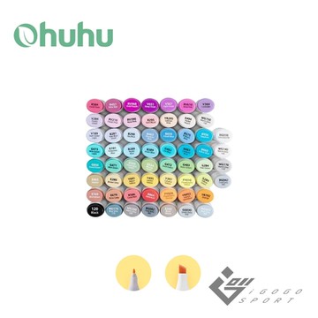 Ohuhu Oahu 60色雙頭酒精性麥克筆套組