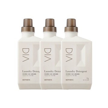 韓國MOTHER-K DIA 純粹洗衣精1000ml (3瓶)