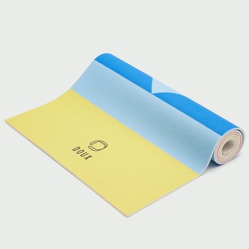DOUX  經典幾何設計瑜伽墊 (6mm) - 馬卡龍系 Paix