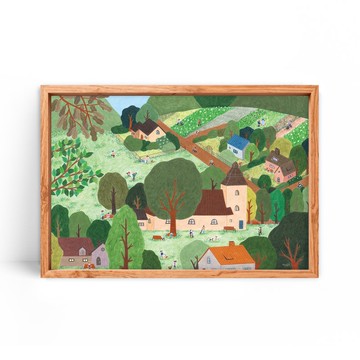 藝術版畫 / 初春 A4 A3