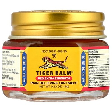 Tiger Balm, 疼痛緩解膏，特強型，0.63 盎司（18 克）