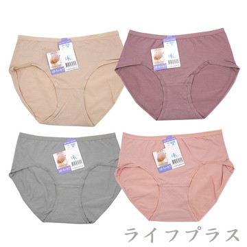 素面平口少女褲-3849-6件組