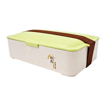 Caldo 卡朵生活 小麥纖維便當盒 D190  綠色  1個