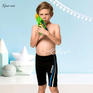 沙兒斯品牌 時尚男童七分泳褲 NO.B65808-01