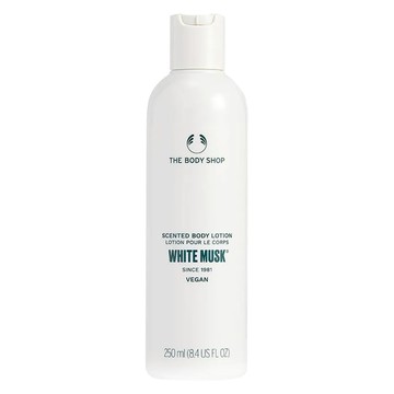 THE BODY SHOP 美體小舖 白麝香 250ml 純素身體乳  1瓶