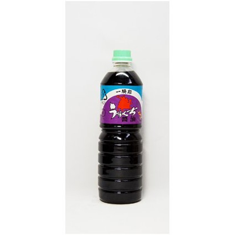 3577円 ファッション通販 ケース販売 緑屋本店 うまくち 醤油 紫 濃口 1000ml×