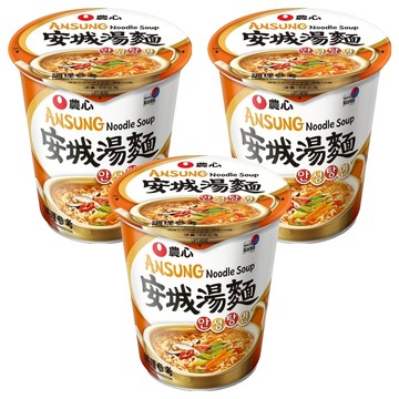 NONGSHIM 農心 安城杯麵 66g  3個