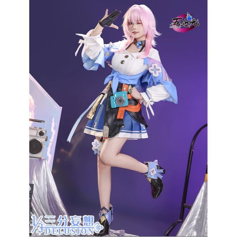 崩壊スターレイル カフカ 三分妄想 衣装 ウィッグ Mサイズ 三分妄想 崩壊スターレイル カフカ コスプレ 衣装 Mサイズ 崩壊スター