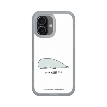 iPhone 17 AirX 流變灰 - ilovedoodle (Lim Heng Swee) - Overwhalemed 鯨魚