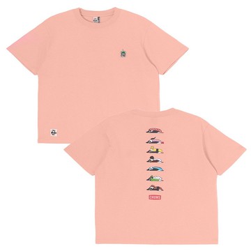 CHUMS 女款 Booby Sushi Friends T-Shirt短袖上衣 粉紅色_CH112521R018