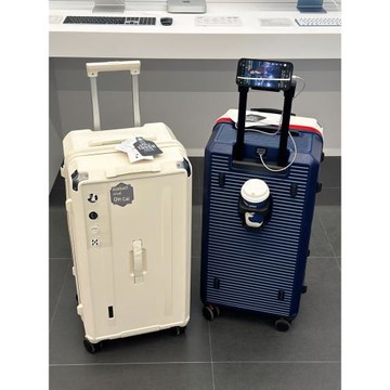 多功能行李箱女28寸萬向輪加厚大容量拉桿箱靜音學生旅行箱皮箱子