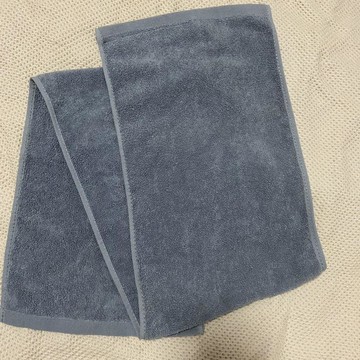 【限時下殺】灰色純棉運動吸水加長毛巾健身房瑜伽成人跑步擦汗吸汗巾