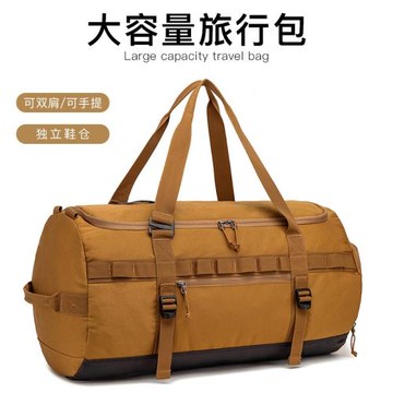 手提大容量健身包男獨立鞋倉防水旅行包運動背包游泳包travel bag