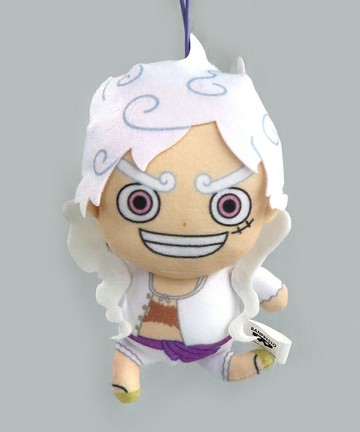 蒙奇.D.魯夫A(牙)附松緊抽繩毛絨玩偶~Luffia 5~航海王One Piece