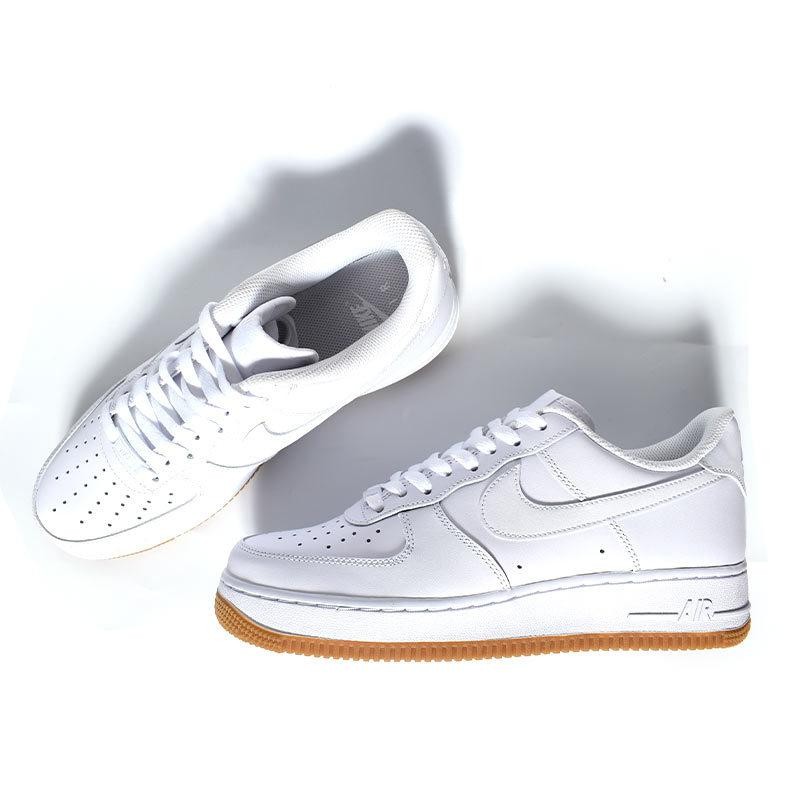 NIKE AIR FORCE 1 '07 WHITE GUM ナイキ エアフォース 1 スニーカー ( 白 ホワイト ガムソール メンズ  DJ2739-100 ) | LINEショッピング