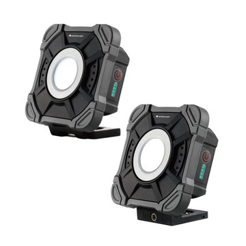 【 DanceLight 舞光 】20W 手持工作燈 白光 三段調光 露營 水電檢修 IP66 防塵 防水 臨時行動電源