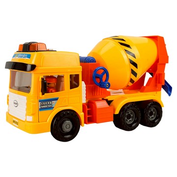 kidmate 孩子王 ST台灣配音大型水泥車  37 x 18.7 x 13.5cm  黃色  1個