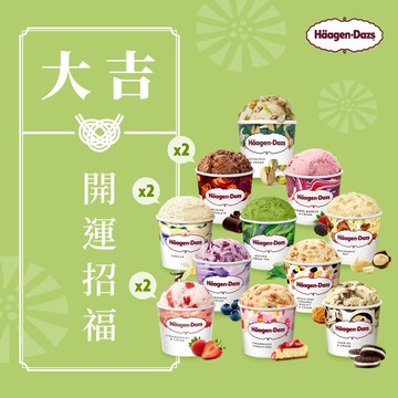 [3日內出貨]【哈根達斯】繽紛嘉年華 100ml 14入組🚚宅配到家 招財 福氣滿滿 冰淇淋