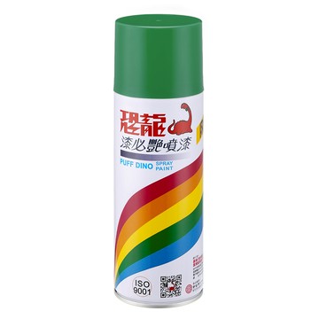 恐龍 漆必豔 嫩綠143 400ml