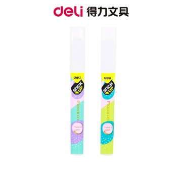【Deli得力】 馬卡龍細口紅膠/2.2g/混色出貨/EA23810｜固體膠 膠水 黏貼文具 學生文具 質感文具