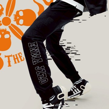 BLUE WAY 地藏小王 - 地藏當街佩斯里剪接條絨針織長褲