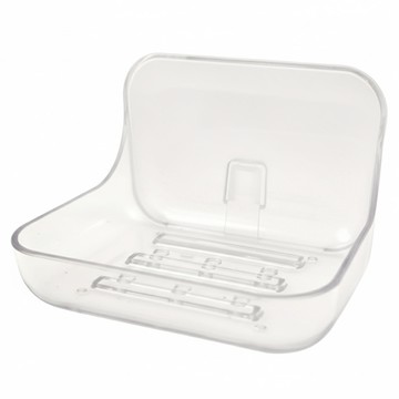 UdiLife 優的生活大師 hold掛 肥皂架 底部瀝水孔 透明設計  透明色  1個