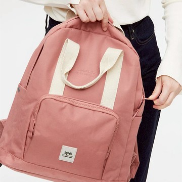 西班牙Lefrik - 13'Capsule 環保背包 | 粉紅色 | 防潑水後背包