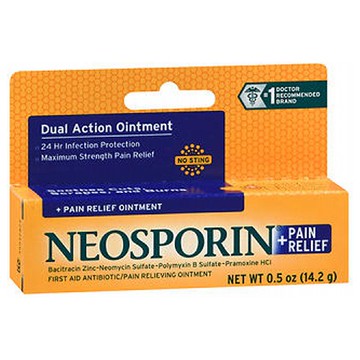 Neosporin Plus Pain Relief Antibiotic Ointment Maximum Strength 0.5 oz by Neosporin
