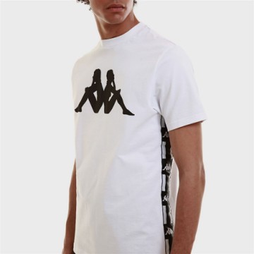 KAPPA義大利 限量款男純棉短袖衫~白 304VSL0905