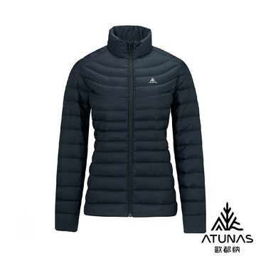 【ATUNAS 歐都納 女 KEEP WARM輕量羽絨外套《黑》】A6GAGZ04W/保暖機能外套/抗潑水羽絨外套