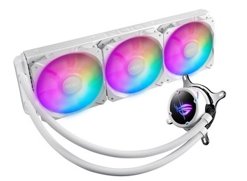 【享最高折300】華碩 ROG STRIX LC II 360 ARGB White Edition 白龍二代 一體式水冷