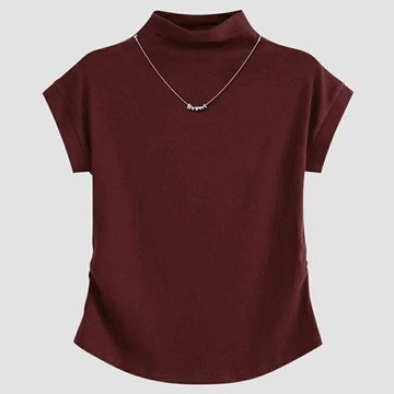 【巴黎精品】現貨+預購 發熱衣衛生衣秋冬加絨保暖短袖上衣能量衣休閒打底衫T恤-舒適百搭女上衣7色a1mg36