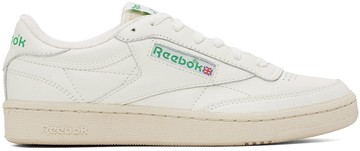 Reebok Classics 灰白色 Club C 85 Vintage 运动鞋