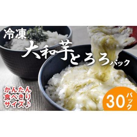 ふるさと納税 冷凍大和芋とろろパック詰合せ　 埼玉県深谷市