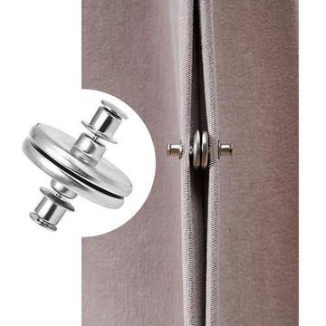 日本SP SAUCE窗簾磁吸對扣組(24個磁扣)