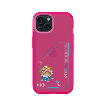 iPhone 15 Clear 粉漾桃 - 航海王 One Piece - 未來島蛋頭篇 - 喬巴