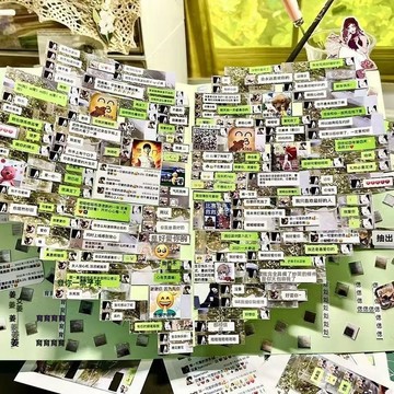 🔥99免運✨愛心聊天記錄拼圖成品立體DIY手工機關可愛情侶異地紀念