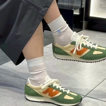【NEW BALANCE】 NB 471 復古鞋 男女款 穿搭 橘綠 鹿唅同款 休閒鞋 U471VBA