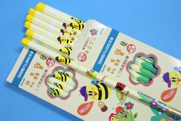 雄獅鉛筆 NO.1101 昆蟲寶貝六角塗頭鉛筆(HB)/一小盒入(定60)【APP滿額下單10%點數(單一帳號最高5000點)】1/31止