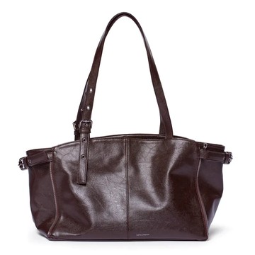 【SAMO ONDOH】Zipper Shopper Bag M - goat chocolate