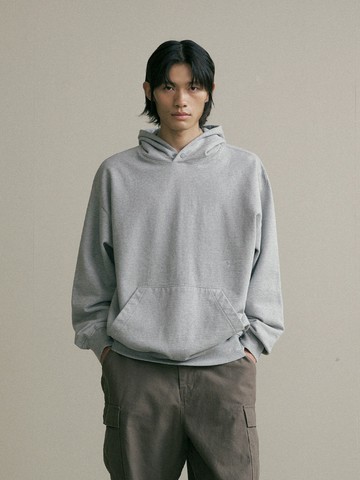 Jumbo Sweat Hoodie (Gray)