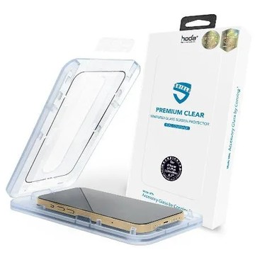 hoda iPhone 13 Pro Max 美國康寧授權滿版玻璃保護貼-附無塵太空艙貼膜神器(AGbC)