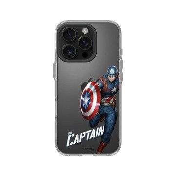 iPhone 16 Pro Clear 透明 - 迪士尼-漫威 Marvel - 美國隊長-準備任務