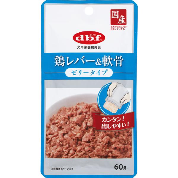 鶏レバー＆軟骨 ゼリータイプ 60g×12コ