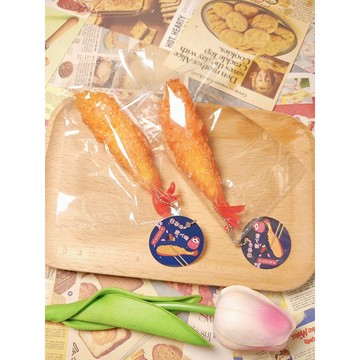 🍤炸蝦捏捏 仿真食物 捏捏樂 可愛❤️ 整人玩具