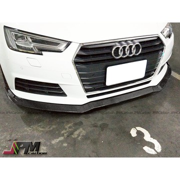 AUDI 奧迪 A4 B9 P STYLE 前下巴 碳纖維 CARBON 擾流板 前唇