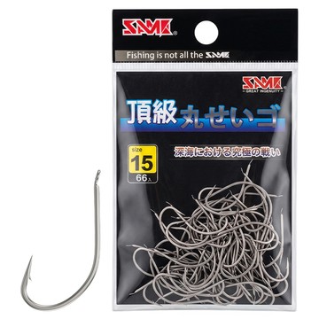 SAME 莎美 頂級丸世魚鉤 MARUSEIGO  15號  66支  1包
