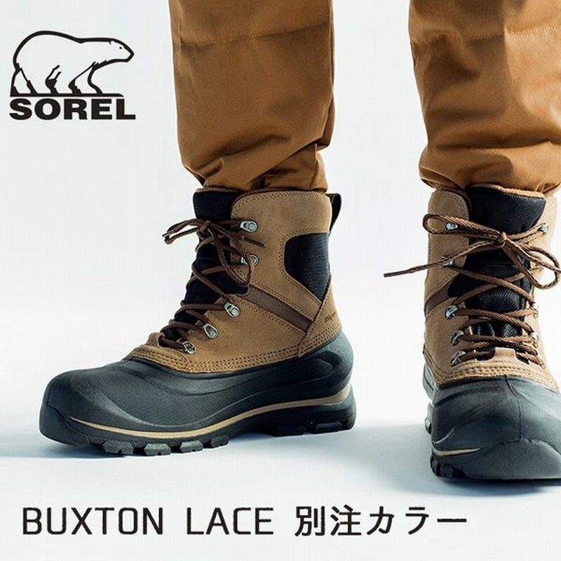 Sorel ソレル 別注カラー Buxton Lace バクストンレース Nm2737 スノーブーツ メンズ アウトドア 通販 Lineポイント最大0 5 Get Lineショッピング