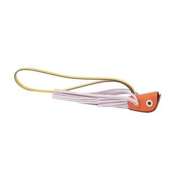 Hermes 愛馬仕 Poisson 魚形手工吊飾(橙色/淺紫/白色)